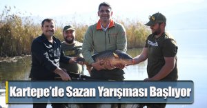 Kartepe’de Sazan Yarışması Başlıyor