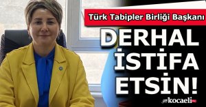 Coştur, Şebnem Korur Fincancı'yı istifaya davet etti.