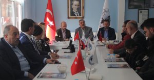 Önal ve yönetimi, bu kez KİHMED ve SP’lileri ağırladı