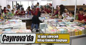 Çayırova'da 10 gün sürecek Kitap Günleri başlıyor