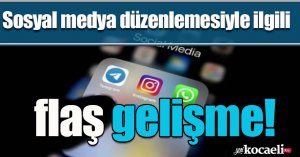 Sosyal medya düzenlemesiyle ilgili flaş gelişme!