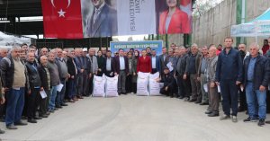 Çiftçiye 83 ton tohum desteği