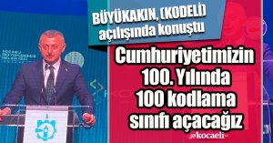 Cumhuriyetimizin 100. Yılında 100 kodlama sınıfı açacağız