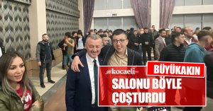 BÜYÜKAKIN SALONU BÖYLE ÇOŞTURDU