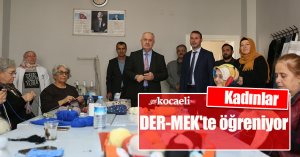 Kadınlar DER-MEK'te öğreniyor