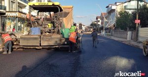 Büyükşehir’den Başiskele Pınar Caddesi’ne estetik dokunuş