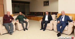 Başkan Aygün’den Macit’e Umre Ziyareti