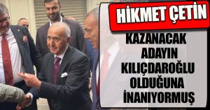 KAZANACAK ADAY KILIÇDAROĞLU