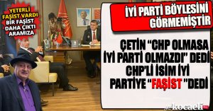 BİR FAŞİST DAHA ÇIKTI ARAMIZA