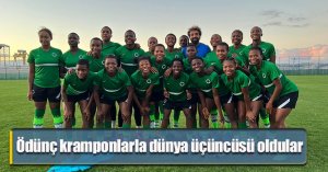 Ödünç kramponlarla dünya üçüncüsü oldular