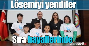 Lösemiyi yendiler, sıra hayallerinde