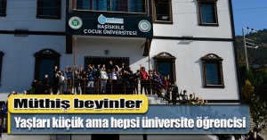 Müthiş beyinler: Yaşları küçük ama hepsi üniversite öğrencisi