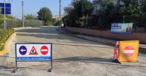 Başiskele Yeniköy Çınar Caddesi asfaltlandı