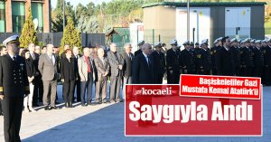 Başiskeleliler Gazi Mustafa Kemal Atatürk’ü Saygıyla Andı     