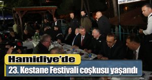 Hamidiye’de 23. Kestane Festivali coşkusu yaşandı