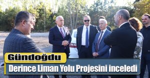 Gündoğdu, Derince Liman Yolu Projesini inceledi