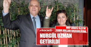 MHP KÖRFEZ İLÇE’DE KADIN KOLLARI BAŞKANLIĞINA NURGÜL UZMAN GETİRİLDİ