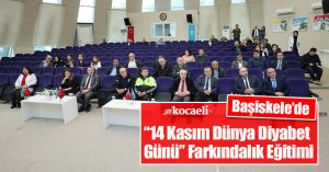 Başiskele’de “14 Kasım Dünya Diyabet Günü” Farkındalık Eğitimi