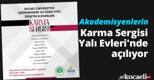 Akademisyenlerin Karma Sergisi Yalı Evleri'nde açılıyor