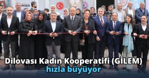 Dilovası Kadın Kooperatifi (GİLEM) hızla büyüyor 