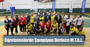 Öğretmenlerde Şampiyon Derince M.T.A.L.