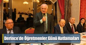 Derince’de Öğretmenler Günü Kutlamaları