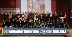 Öğretmenler Günü’nde Coşkulu Kutlama