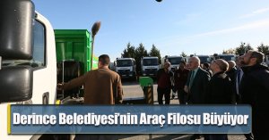 Derince Belediyesi’nin Araç Filosu Büyüyor
