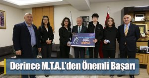 Derince M.T.A.L’den Önemli Başarı