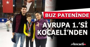 BUZ PATENİNDE AVRUPA 1.’Sİ  KOCAELİ’NDEN