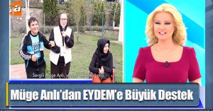 Müge Anlı’dan EYDEM’e Büyük Destek