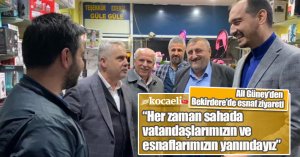 Güney’den Bekirdere’de esnaf ziyareti