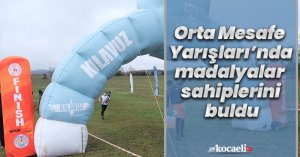 Orta Mesafe Yarışları’nda  madalyalar sahiplerini buldu   