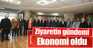 Ziyaretin gündemi ekonomi oldu