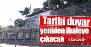 Vatandaşların yenilenmesini istediği tarihi duvar yeniden ihaleye çıkacak