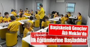 Başiskeleli Gençler Âlâ Mekân’da İlk Eğitimlerine Başladılar 