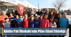 Abidin Pak İlkokulu’nda Pilav Günü Etkinliği