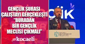 “BU SALONDAN GENÇLİK MECLİSİ ÇIKMASINI İSTERİM”
