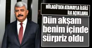 HÜLAGÜ'DEN İLK AÇKLAMA