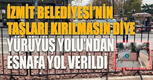 BÜYÜKAKIN EMİR VERMİŞTİ, YÜRÜYÜŞ YOLU KIRILDI
