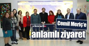 Cemil Meriç’e anlamlı ziyaret
