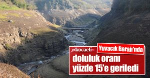 Yuvacık Barajı'nda doluluk oranı yüzde 15’e geriledi