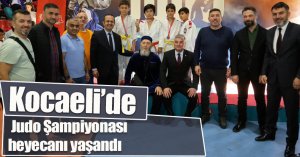 Kocaeli’de Judo Şampiyonası heyecanı yaşandı
