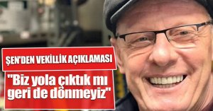 ŞEN MİLLETVEKİLLİĞİ İÇİN KONUŞTU; 