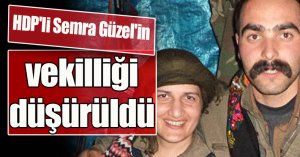 Semra Güzel'in milletvekilliği düşürüldü!