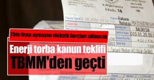 Enerji torba kanun teklifi TBMM'den geçti