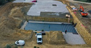 Darıca Millet Bahçesi 3. Etap’ta Millet Kıraathanesi’nin temel kazıları bitti