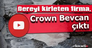 Ekipler kanalizasyonu adım adım takip edip dereyi kirleten firmayı buldu