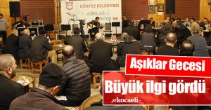 Aşıklar Gecesi büyük ilgi gördü