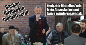 Başkan Büyükakın,  “Ersin Alparslan’ı rahmetle anıyorum”